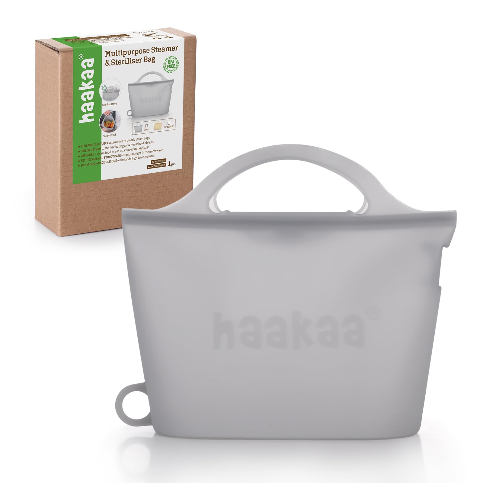 Haakaa On-The-Go Silicone Sterilizer Bag