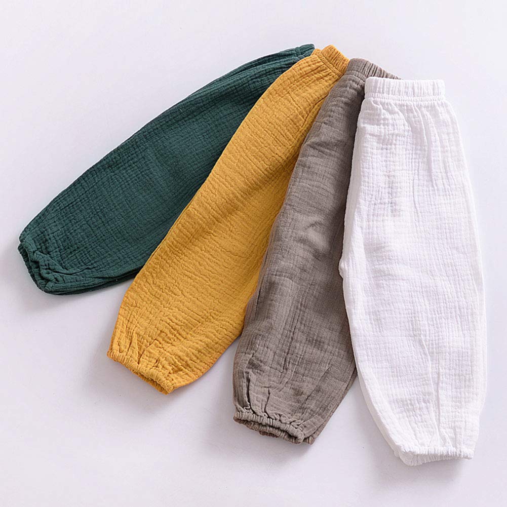 Pantalons Bébé Garçon, Enfants Bébé Fille Garçon Coton Culotte Bouffante Bloomers Ample Jogging Sport Décontracté de Pantalons 1-5 Ans