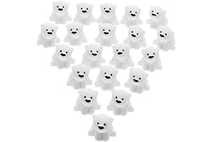 Tofficu Polar Bear Eraser - Pack of 60 Animal Erasers for Pencils and Sketching