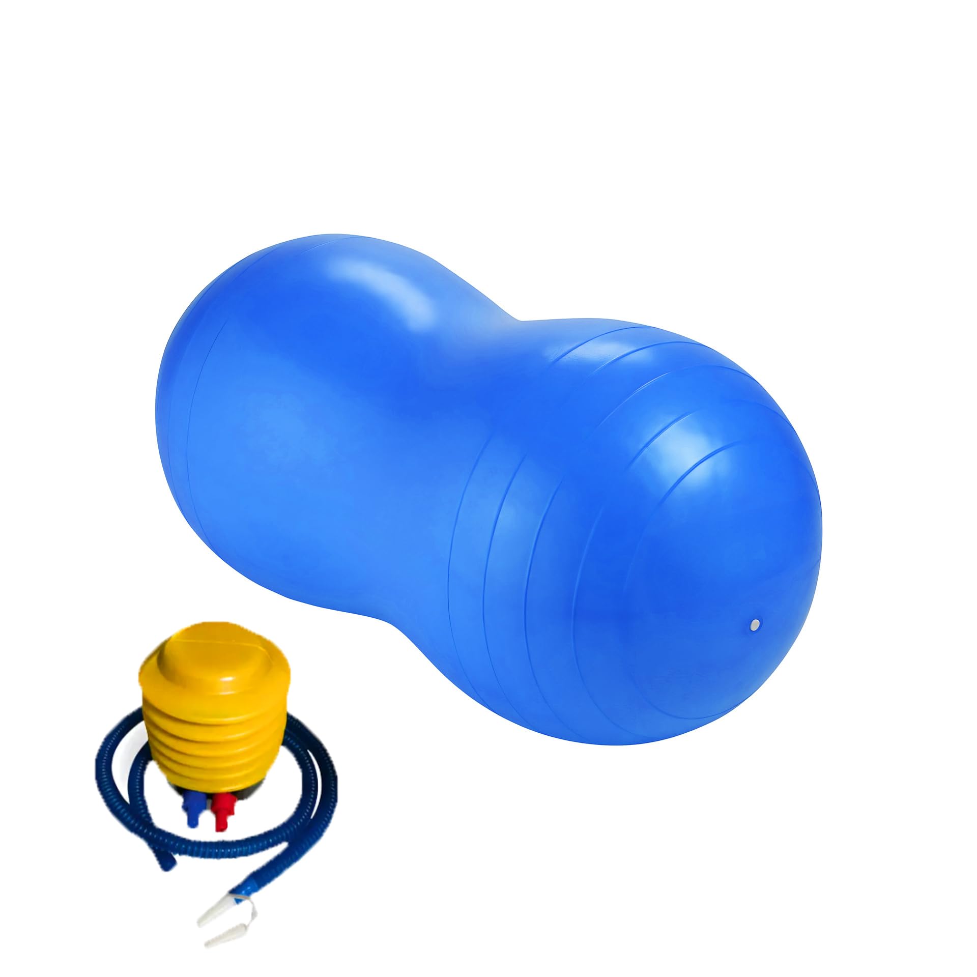 Bola De Pilates Feijão 90x45cm Com Bomba De Ar Bola Peanut Para Pilates Yoga E