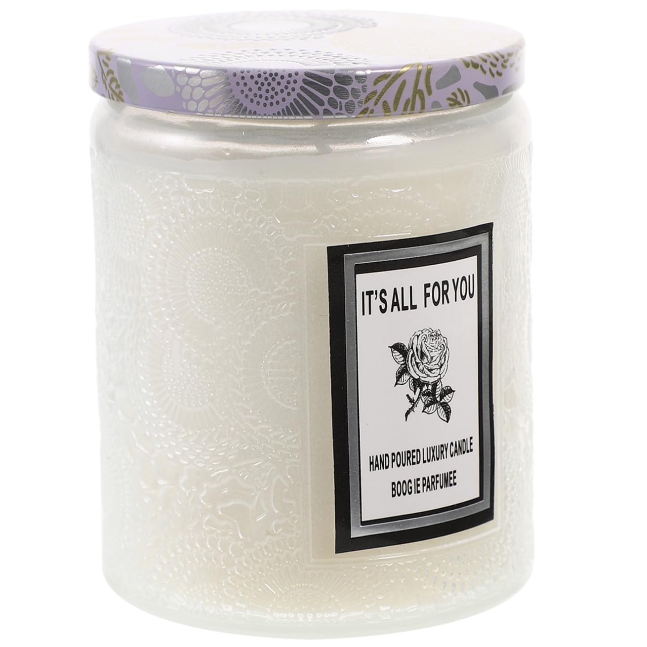 MAGICLULU 3st Desktop-kerzendekor Duftkerzen Lavendel Teelichter Kerzen Kerzenhalter Kerzenherstellung Kit Dekorativ Gewächshaus Duftend Flackern Kerzenwachs Stinkend Laternen Weiß Glas