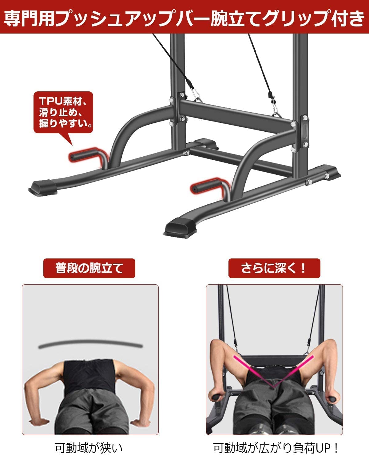 K2320 【ウルフヨック】ぶら下がり健康器 Amazon | ぶら下がり健康器 懸垂マシン Wolfyok (ウルフヨック) 強化