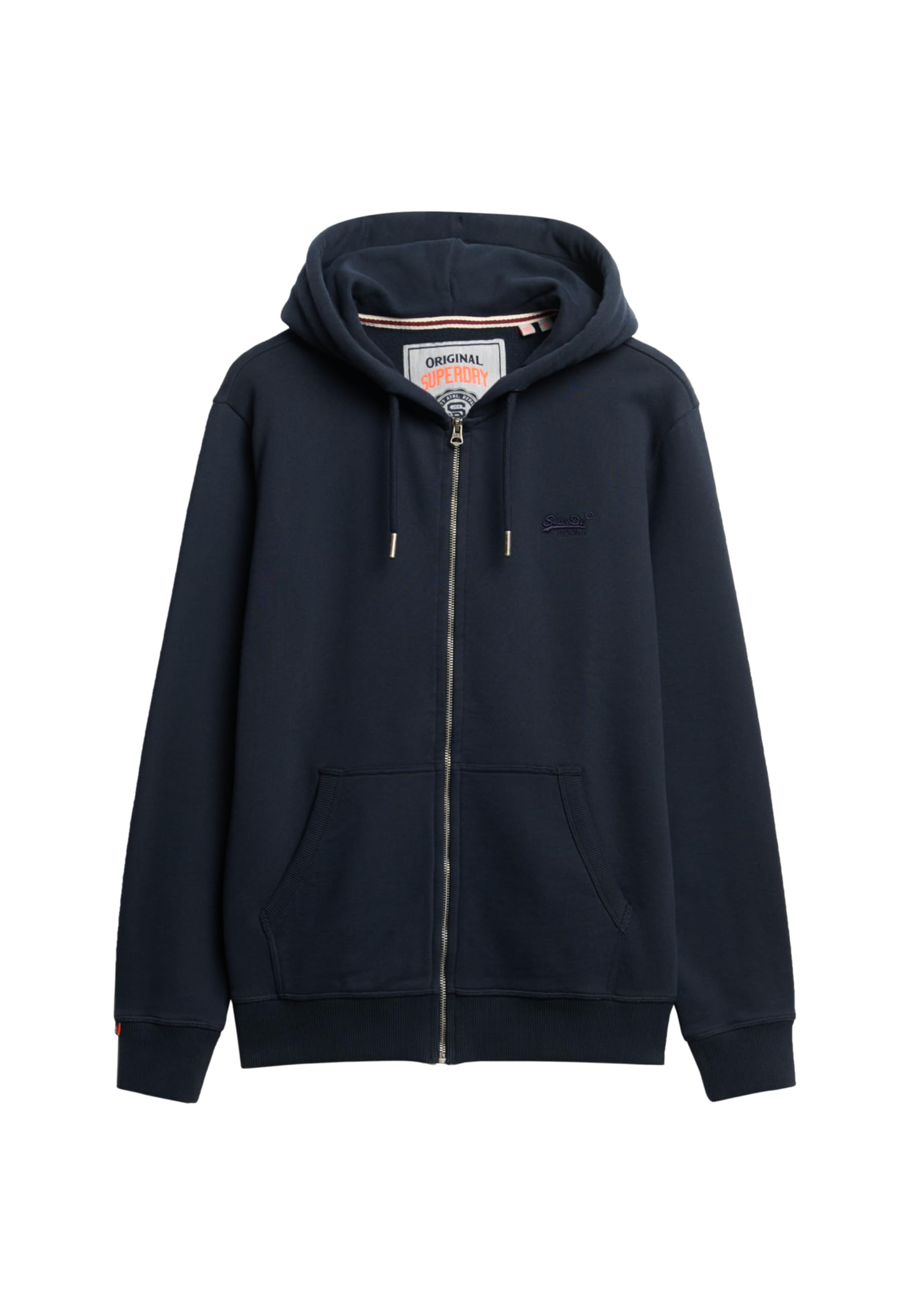 Superdry Essential Logo Hoodie HB - Eclipse Navy (UK, Alpha, M, Regular, Regular, Eclipse Navy)