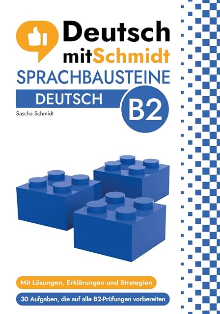 Portada de Sprachbausteine Deutsch B2: Teil 1 & 2