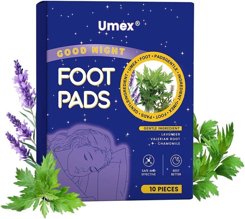 Foot Pads 10 Pads -Cleansing Sleep Aids Relieve Stress and Fatigue Improve Sleep Quality