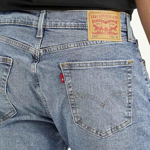 Image of Levi's Men's 505 Straight Fit Mid Rise Jeans