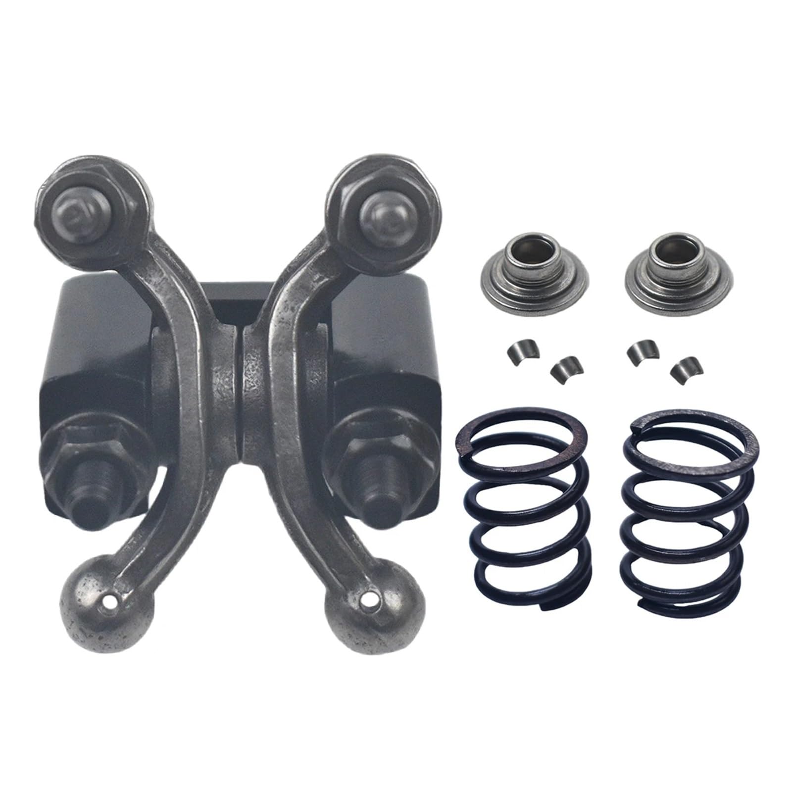 Schwarze 36-lb-Ventilfeder mit Acing-Schaft-Kipphebel-Set mit Stößelstangen-Kit for 212 cc