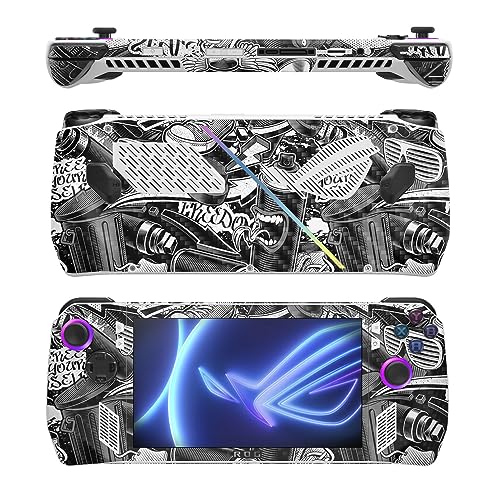 Image of MightySkins Skin Compatible with Asus ROG Ally - Puppy Fall | Protective, Durable, and Unique Vinyl Decal wrap Cover | Easy to Apply, Remove, and Change Styles