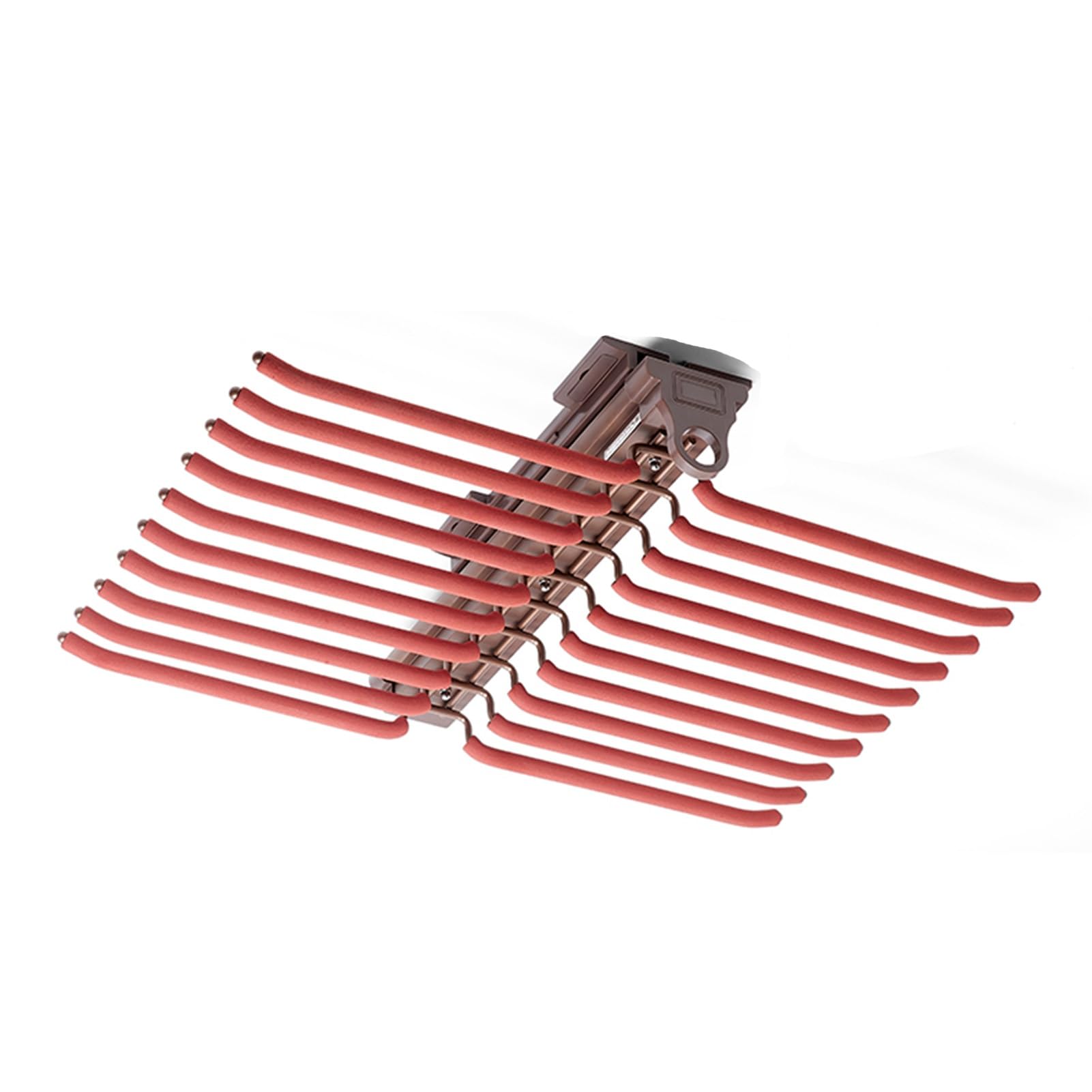 Cintre de garde-robe de trace de tampon et portant coulissant