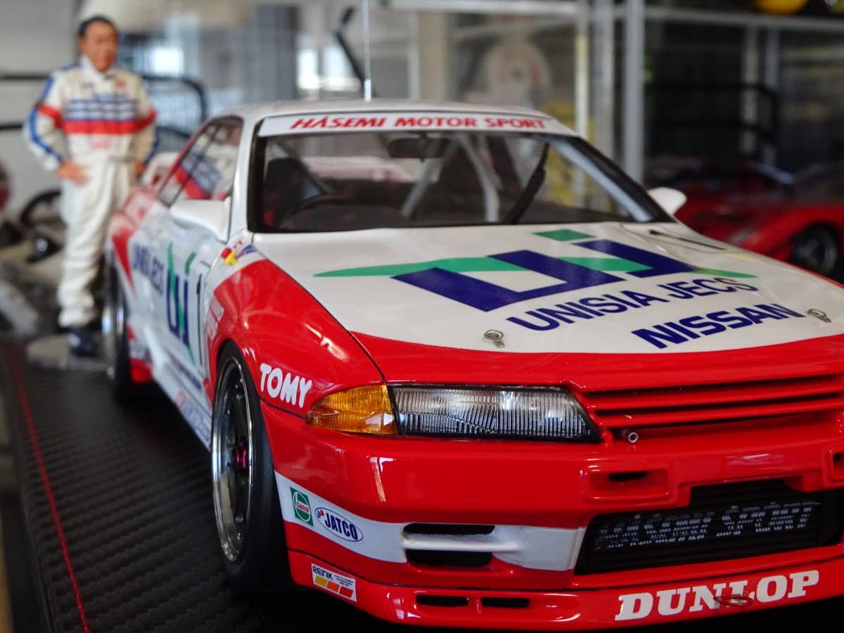 Amazon.co.jp: IG2778 1/18 UNISIA JECS SKYLINE #1 1993 JTC With Mr 