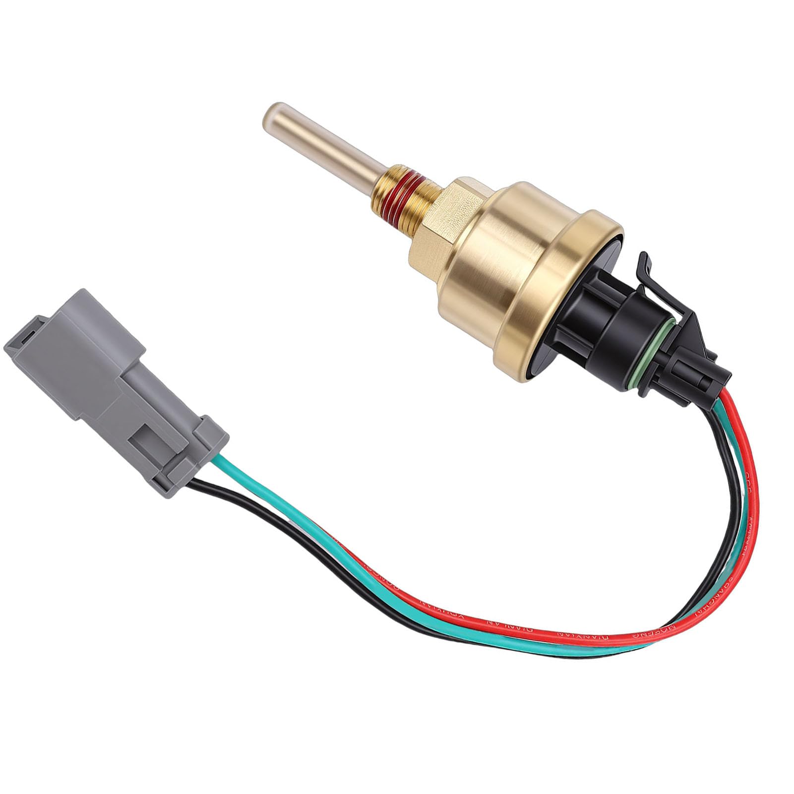 Sensor de Temperatura del Agua de Excavadora, Reemplazo del Sensor de Nivel de Refrigerante 239-9957, de Temperatura con Diseño Compatible, Ideal para Piezas de Motor C10, C12, C15