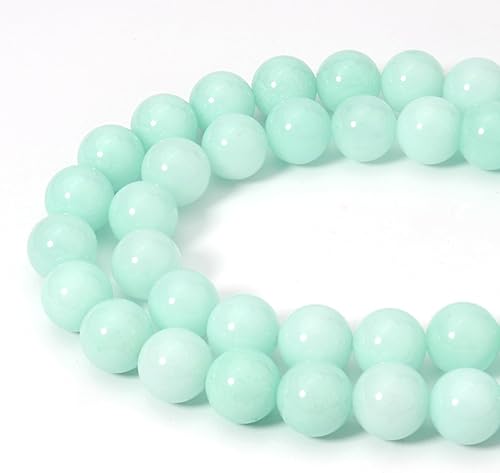 Miniatura 152 de 60 cuentas de piedras preciosas naturales de lapislázuli de 0.236 pulgadas (0.236 in) con cristal curativo energético, cuentas redondas sueltas