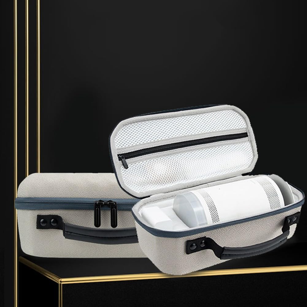 Harte Reisetasche für Samsung Freestyle Projektor, kompatibel mit Freestyle 2nd Gen, EVA für Material, kompaktes Design, 27,5 x 14 x 13 cm, leichte und langlebige Tragetasche
