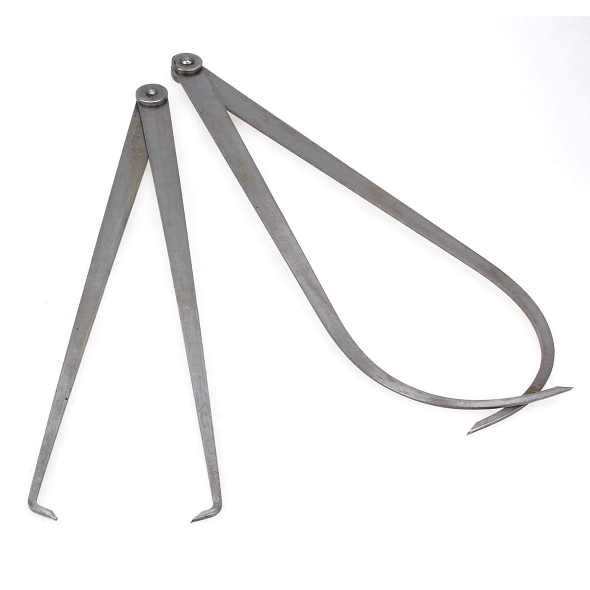 2 Pz Metallo Ditta Attrito Giunto All'interno Dritto Esterno Bow Calibro