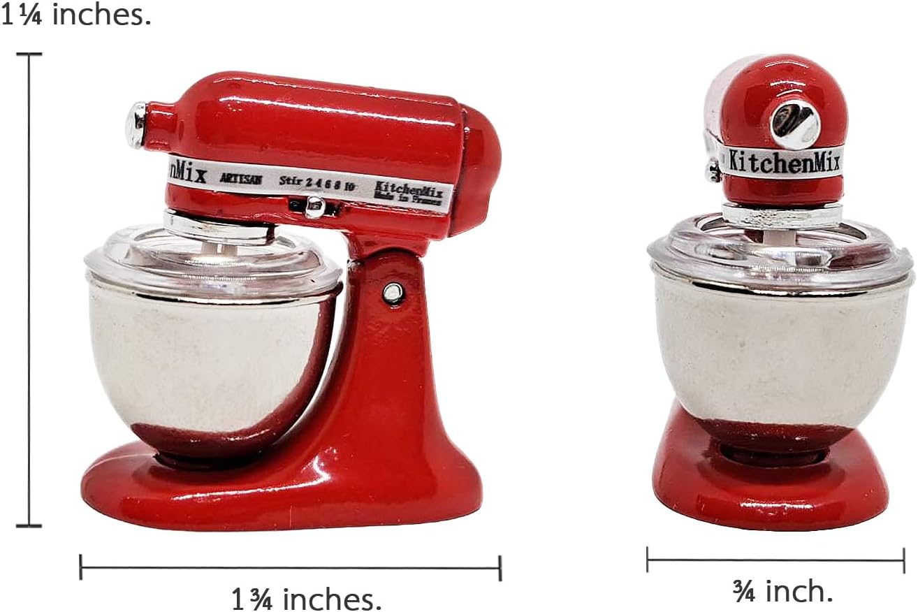 Miniature Vintage Red Bread Dough Mixer Dollhouse El Salvador Ubuy