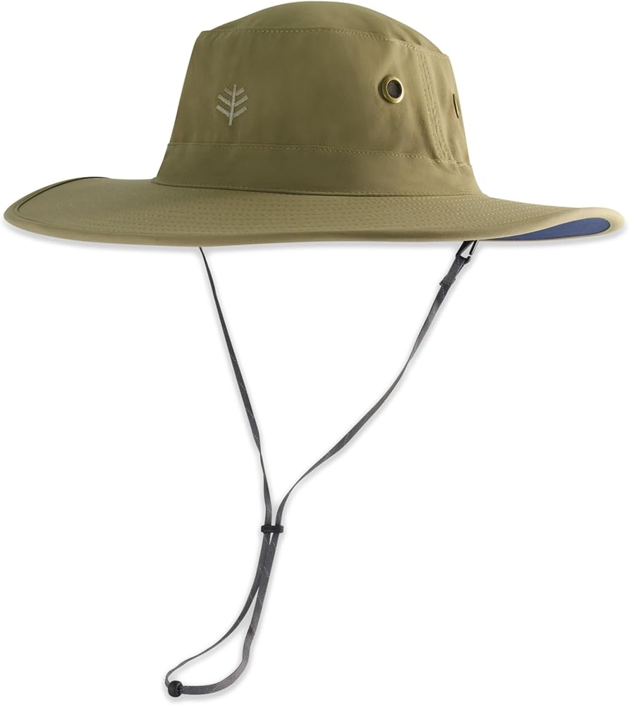 Amazon.com: Wide Brim Hiking Hat - UPF 50+ Sun Protection - Leo in