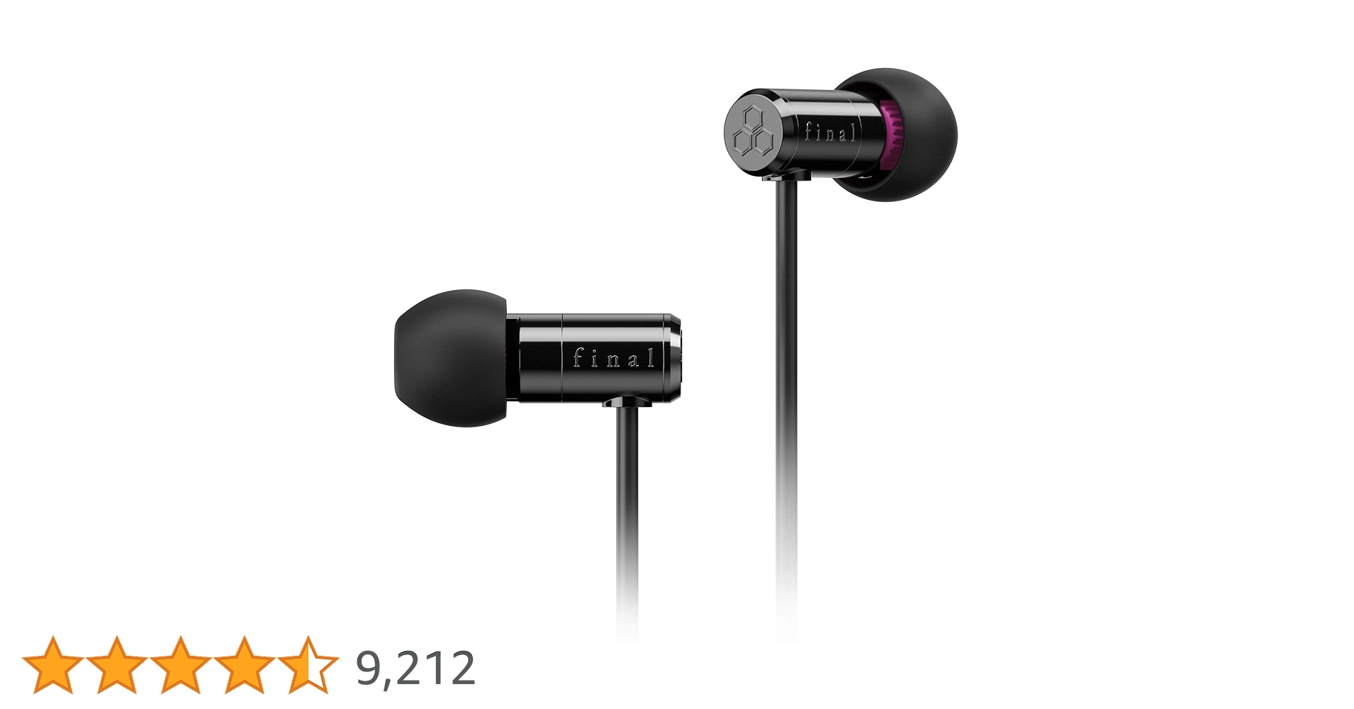イヤホン SHURE E500 Shure E500-PTH - In-Ear Sound-Isolating Earphones E500PTH B&H