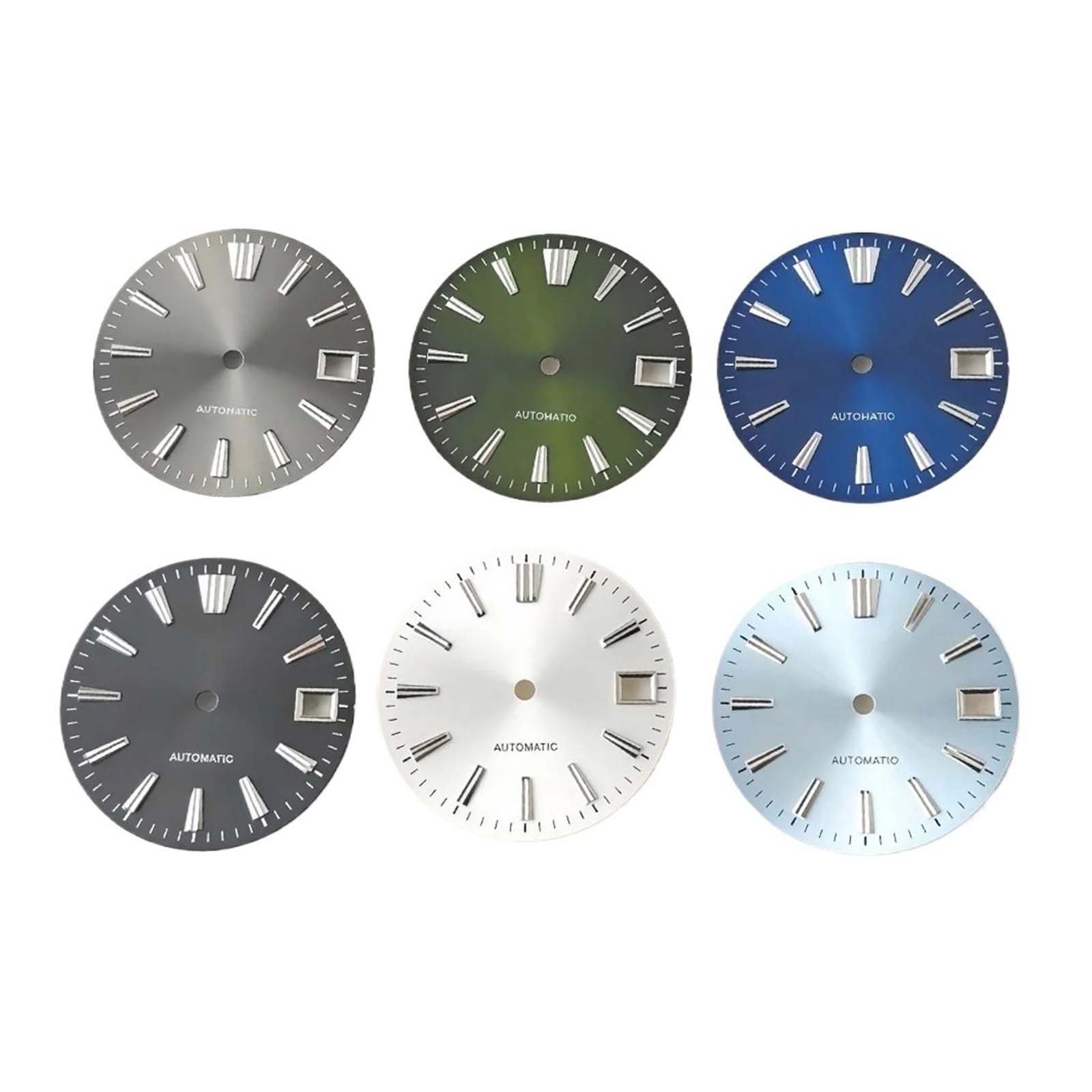 Quadrante da 28,5 mm con motivo a sole adatto for movimento NH35/NH36 Accessori fai te di orologi meccanici