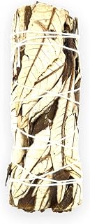 Yerbero - 1 Premium 4'' White Sage Smudging Sticks | California White Sage | Salvia | 1 Hand Tied for Home Spiritual Blessing Positive Energy Harmony & Meditation. (Yerba Santa Stick)