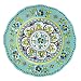 Le Cadeaux Madrid Dinner Plate, 11", Turquoise