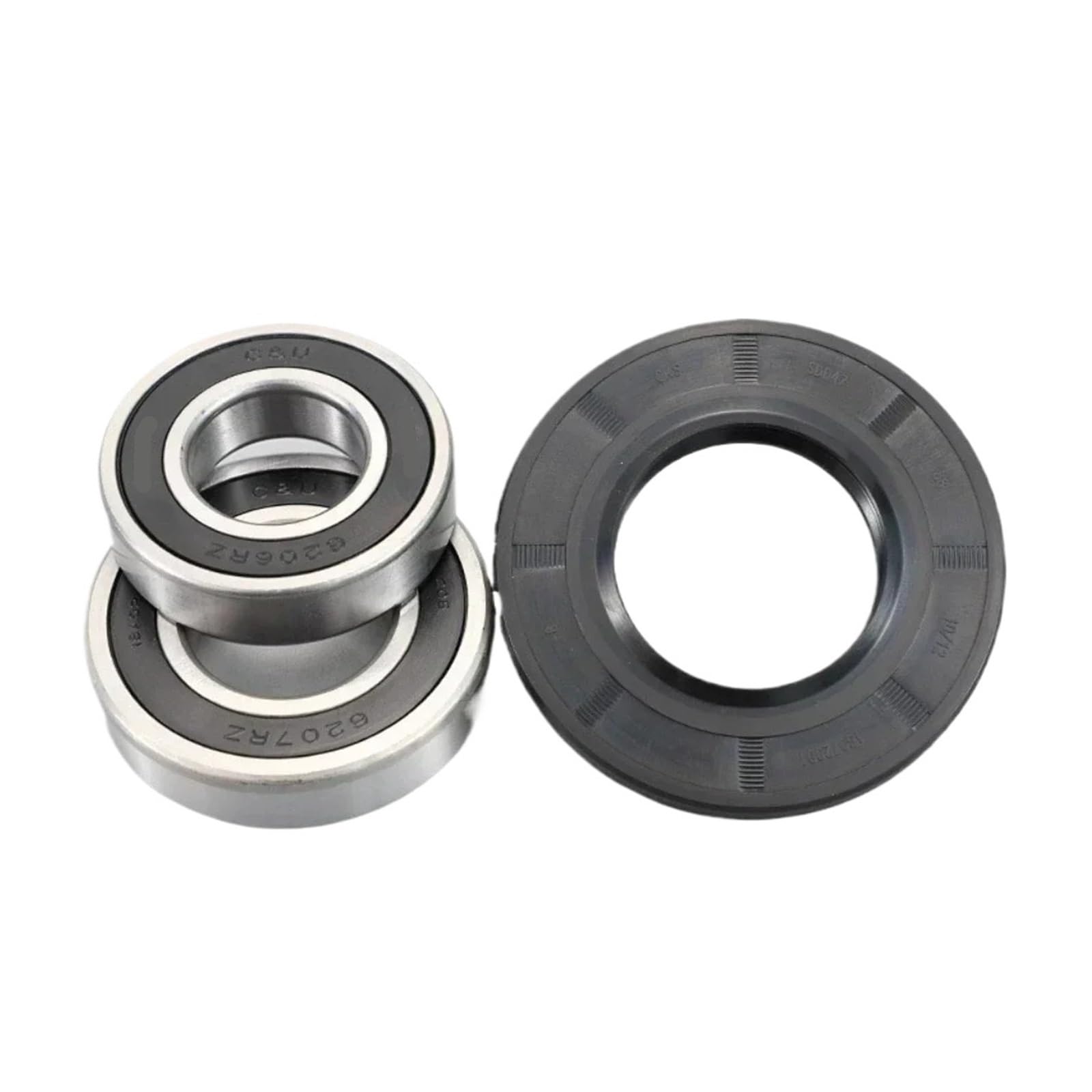 6206RZ 6207RZ D42 D47 Kit de rodamientos con sello de aceite, piezas de repuesto for lavadora | 6206RZ 6207RZ D47