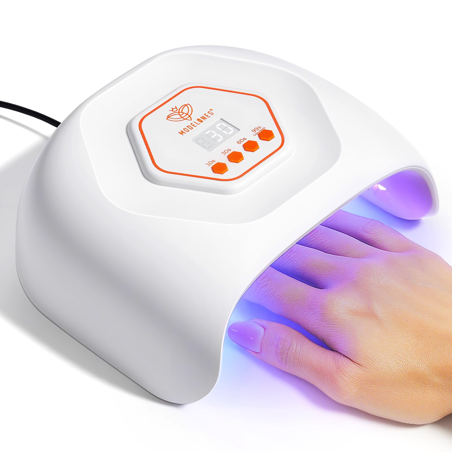 Amazon.com: Modelones UV LED Nail Lamp, Light for Gel Nails Nail