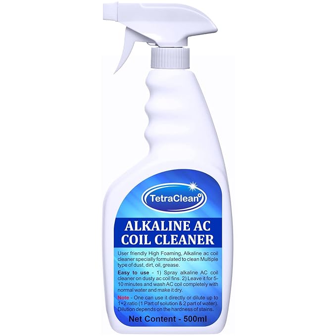 Tetraclean Alkaline Based AC Coil CleanerHigh Foaming Coil Cleaner