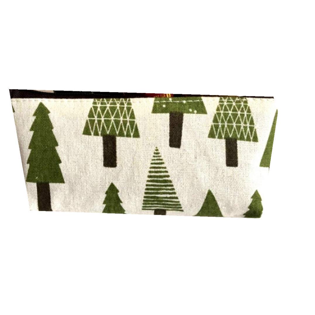 Weryffe Pencil Case Coin Purse Zipper Pencil Bag Wallet Key Holder Wallet Pouches Makeup Comestic Bag (Whale)