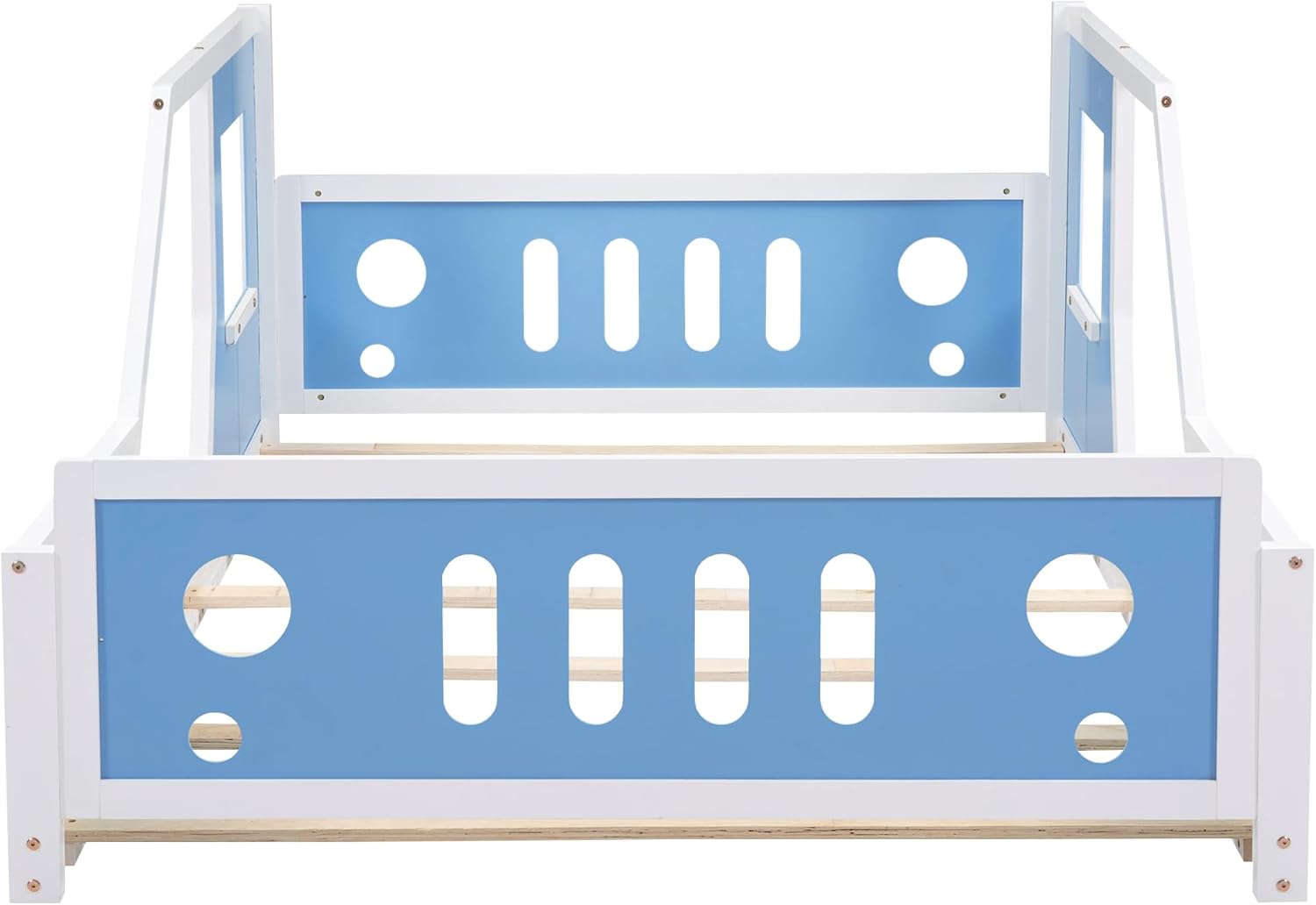 Spredaj view of the Bellemave Full Size Kids Car Bed