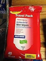 Algopix Similar Product 11 - Travel Pack Antibacterial Wet wipes 40