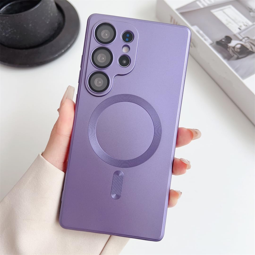 Coque Note10 violet foncé mat idéale pour le quotidien - 8