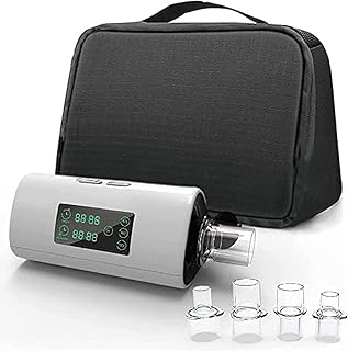 Máquina de limpeza CPAP, limpador e desinfetante CPAP portátil com ecrã LED ferramenta de desinfecção desinfetante CPAP para máquina Cpap, tubo de ar, máscara, Hilarious123