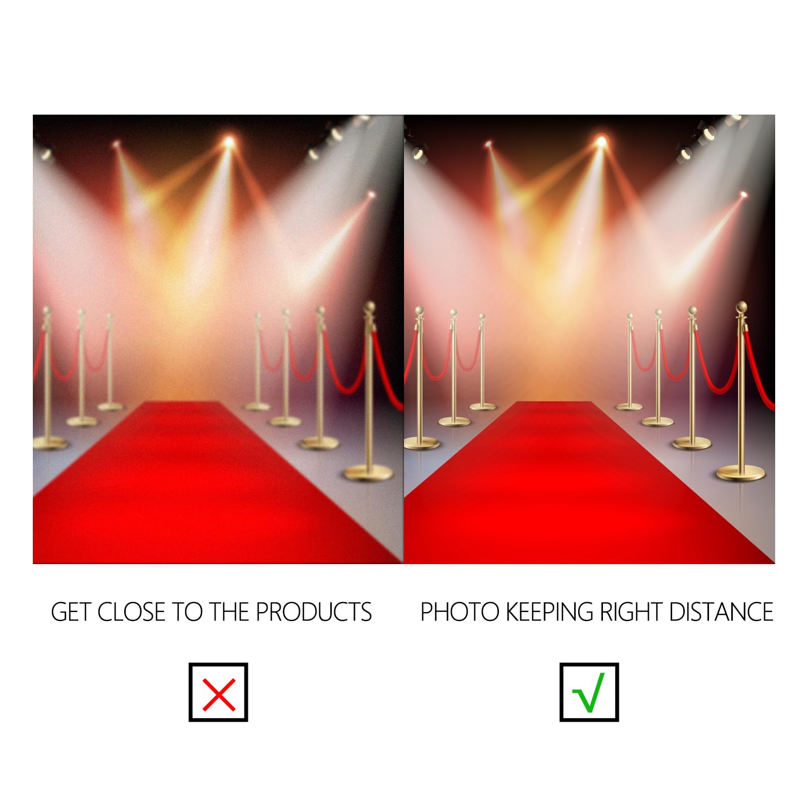VIP-Fotohintergrund 'Welcome' – Ideal Für Partys & Events
