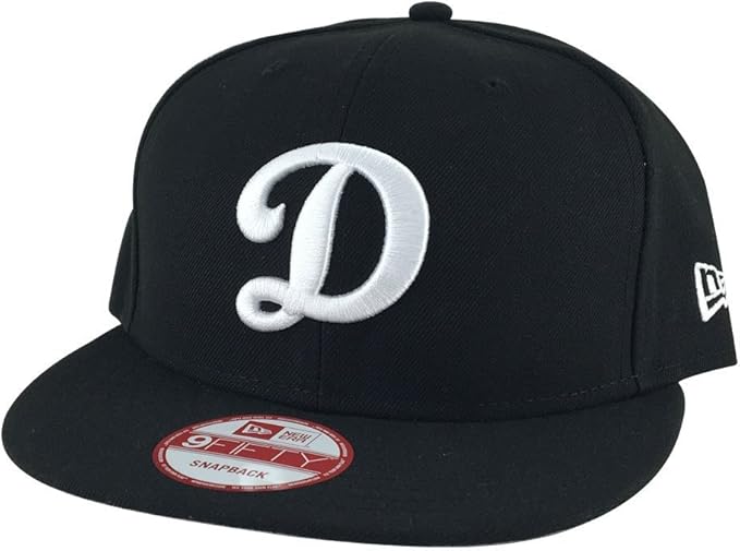 New Era 9fifty Los Angeles LA Dodgers Black White D