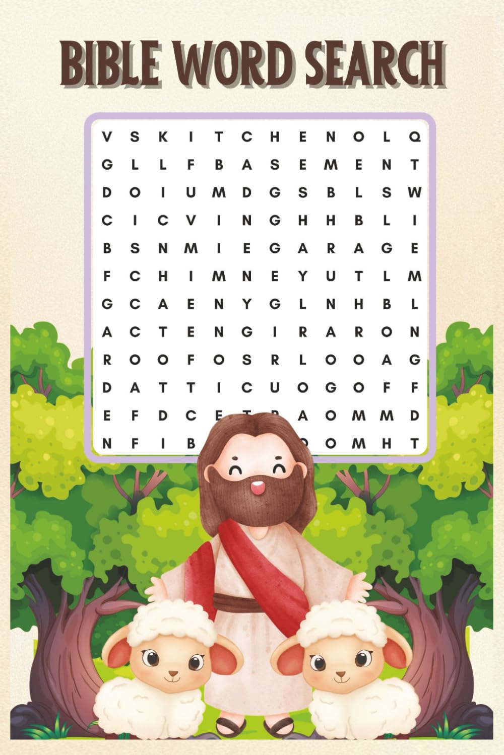 Bible Word Search for Adults & Kids: 40 Scripture Puzzles to Inspire Faith, Focus & Fun | Word Searches with Solutions