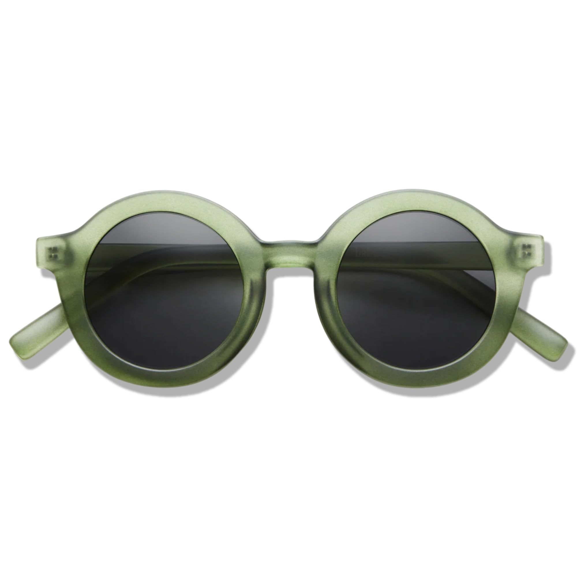 BABYMOCS Lunettes de soleil bébé 0-​1,​5 an | Protection UV400 100% | Monture en bioplastique recyclé, sans BPA | Lunettes de soleil rondes pour bébés garçons et filles | Design suédois