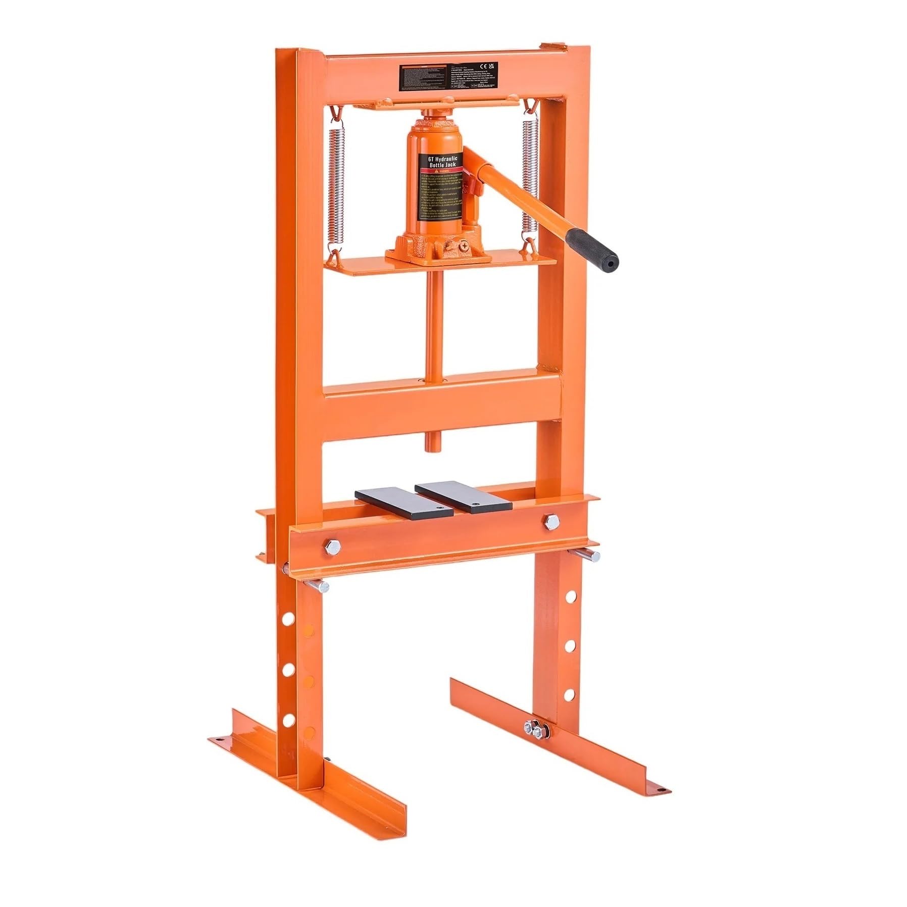 Pressa idraulica per Officina 6T con Telaio ad H per Garage/Officina con Piastre per Officina in Garage