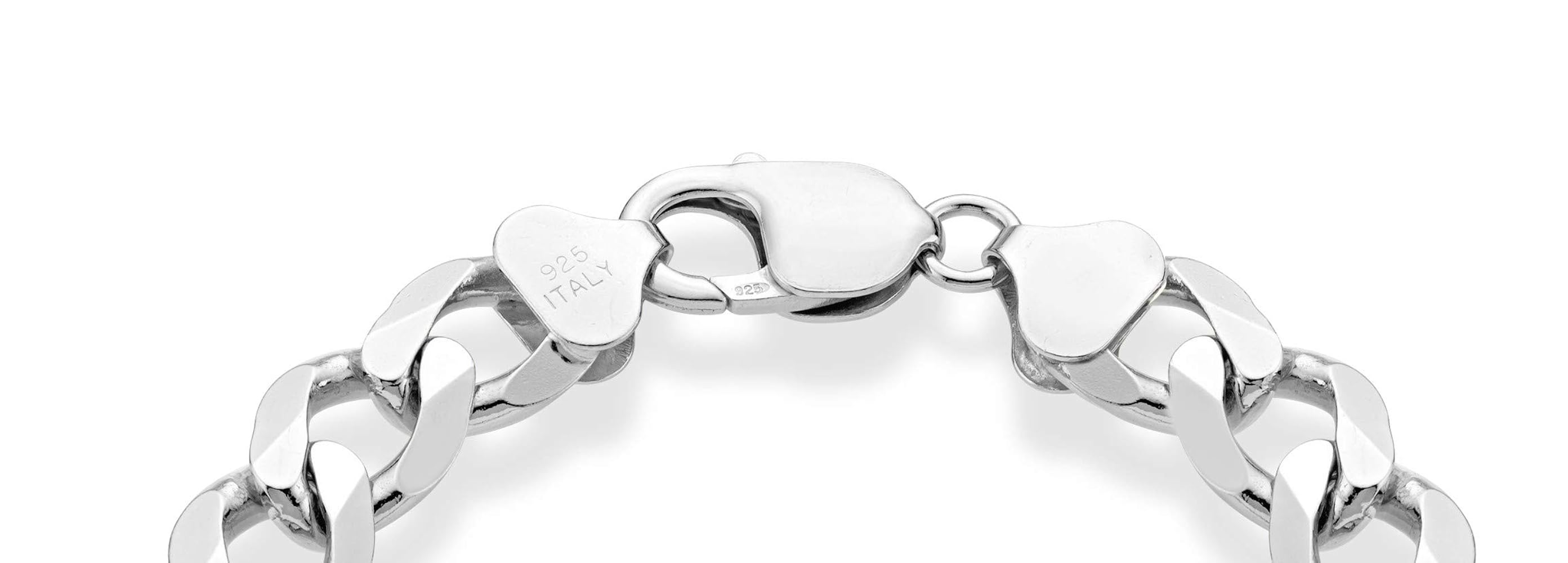 Amazon.com: Miabella 925 Sterling Silver Italian 11mm Solid