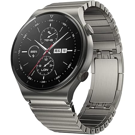 Amazon.com: MoKo Correa compatible con Samsung Galaxy Watch 3 de 1.772  in/Watch de 1.811 in/Gear S3 Frontier/Classic/Huawei Watch GT2 Pro/GT 2e/GT  1.811 in/GT2 1.811 in/Ticwatch Pro 0.127 in de acero inoxidable con