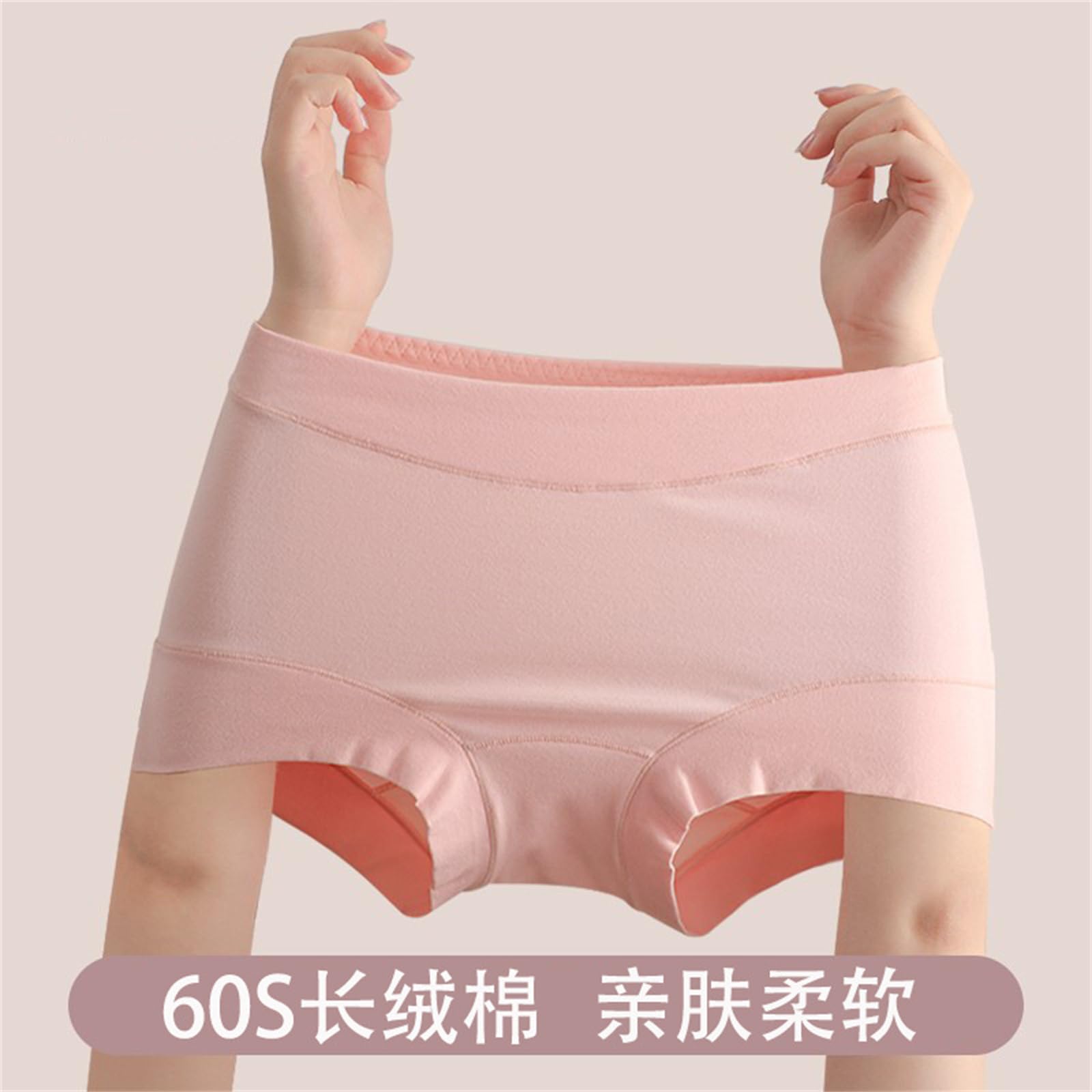 Culotte Hipster Donna 60 Count Long Staple Cotone Biancheria Intima da Donna 3 Confezioni