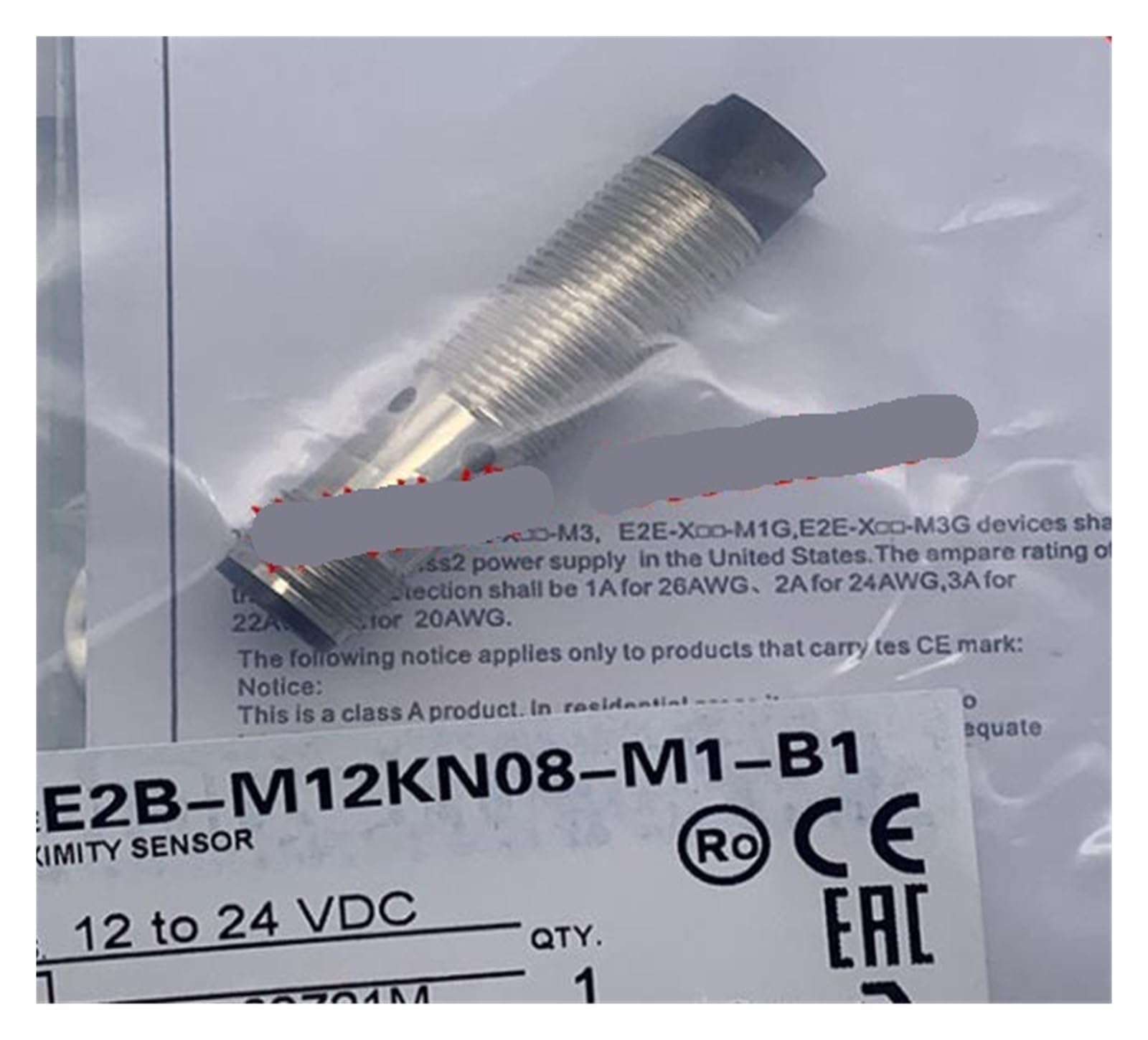ZVQYSGIW 3PCS plug -in sensor E2B-M12KN08-M1-B2 E2B-M12KN08-M1-B1(E2B-M12KN08-M1-B2)