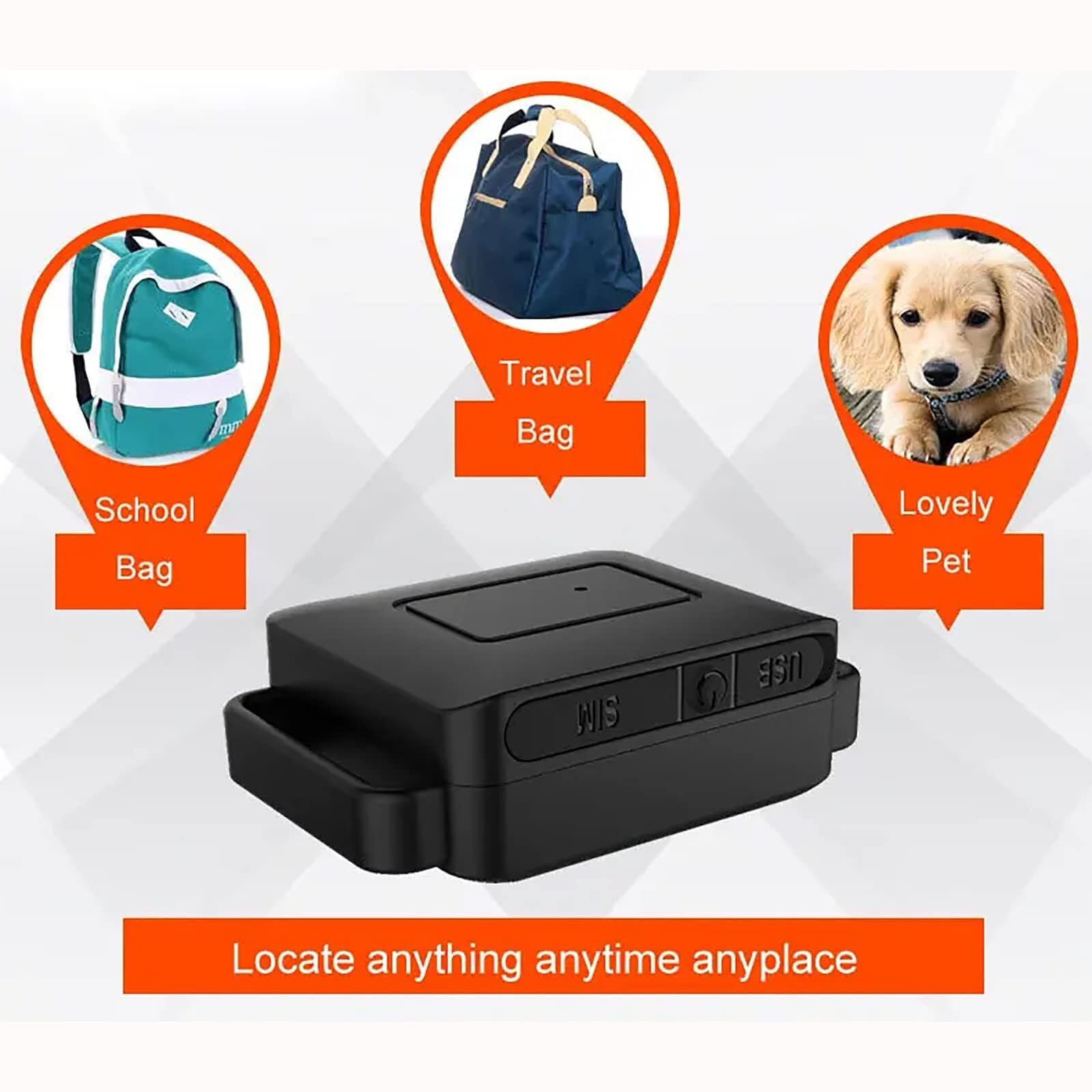 Collar de seguimiento de mascotas GPS con valla inalámbrica para perros, sistema de contención eléctrica portátil para perros y gatos, impermeable y recargable, monitor de actividad