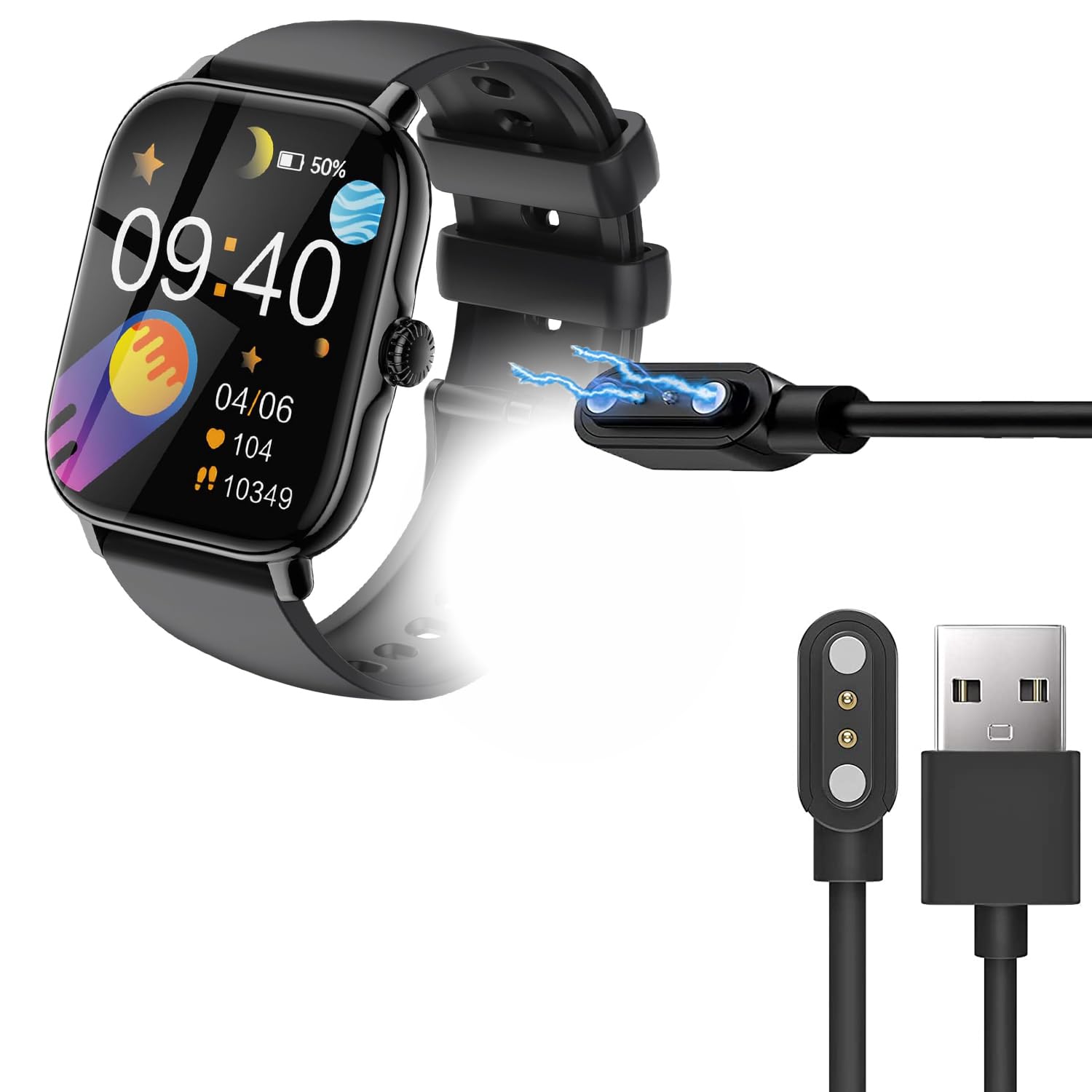 Cargador de reloj inteligente IFMDA para solucionar problemas de conexión USB 8