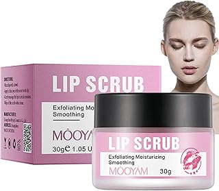Esfoliante labial de açúcar,Esfoliante de Lábios Natural Lip Scrub Tratamento de Lábios - Esfoliante labial, hidratante labial para lábios secos, esfoliante labial hidratante para homens e A/r