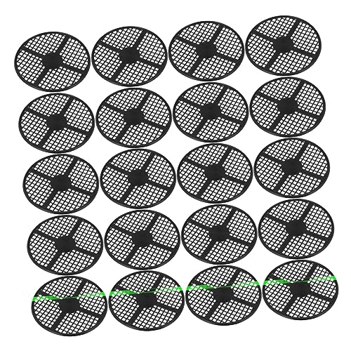 Toddmomy 20piezas Rejillas De Drenaje para Macetas Almohadillas De Malla para Bonsáis Bases Transpirables para Macetas Previene Fugas De Tierra