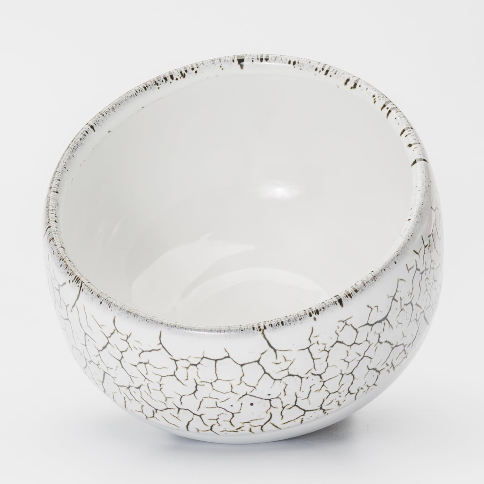 Amazon｜美濃焼 抹茶碗 抹茶 茶碗 茶道 直径約12.5cm 白天目 ホワイト