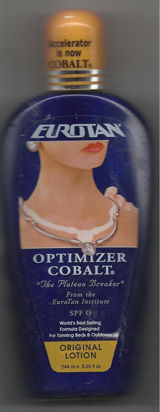 Optimizer Cobalt Original Tanning Lotion Spf 0 (Formerly Tanning BED Accelerator Lotion) 8.25oz