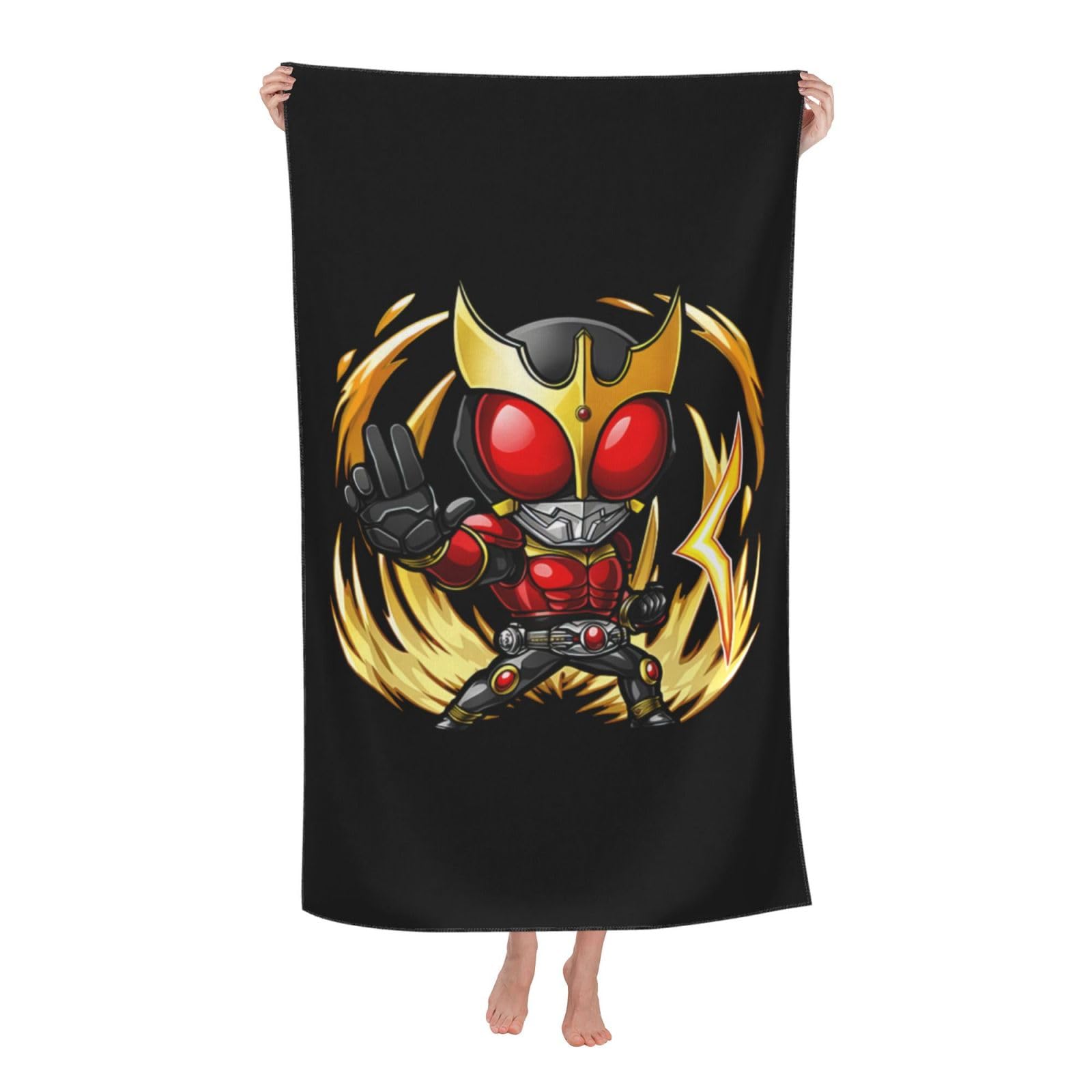 クウガ　仮面ライダー　タオル　新品未使用 Amazon｜仮面ライダー クウガ バスタオル 大判 マイクロ