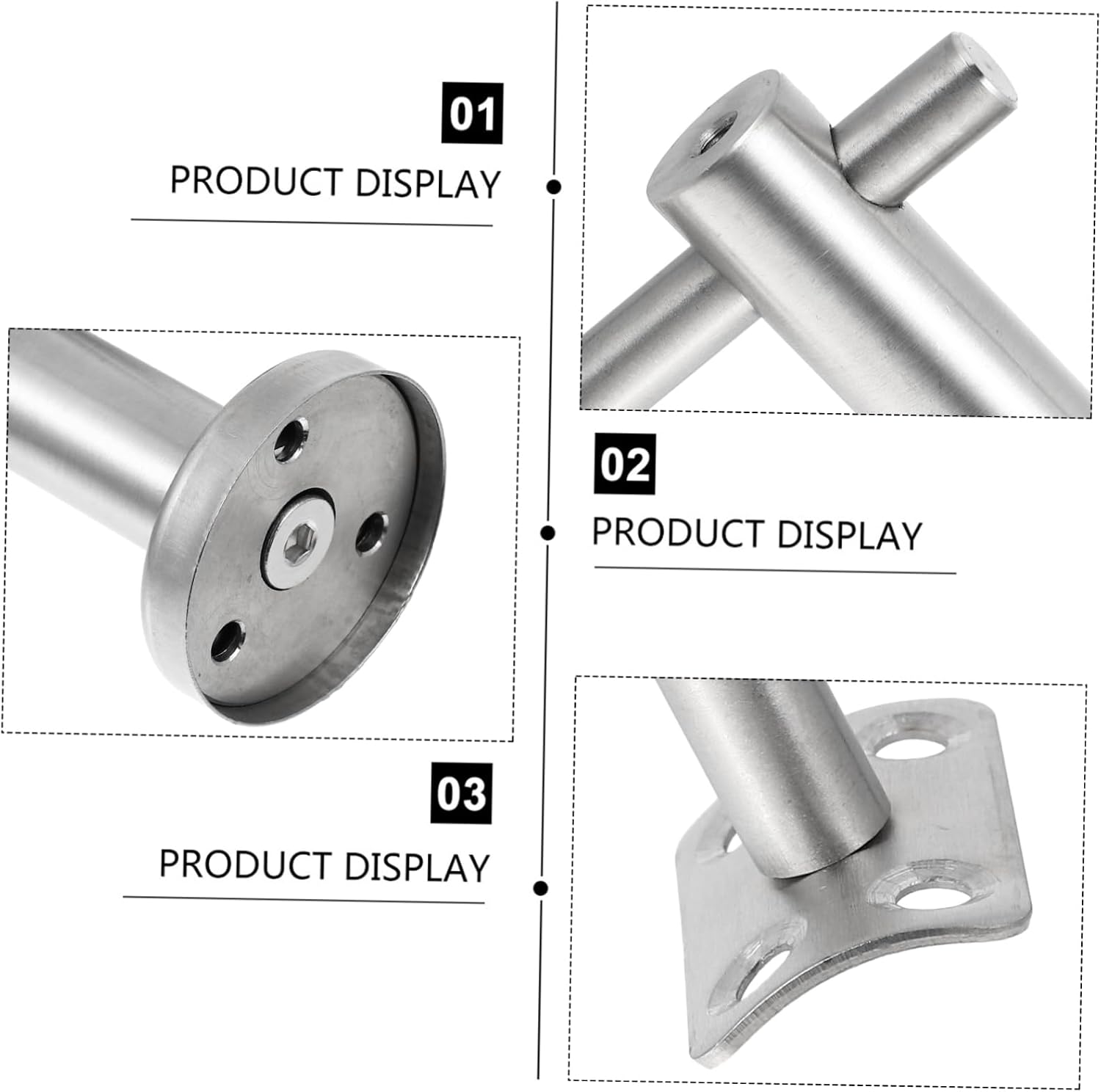 Hand Rail Brackets Wall Mounted Handrail Support Stair Handrail Brackets Easy Install