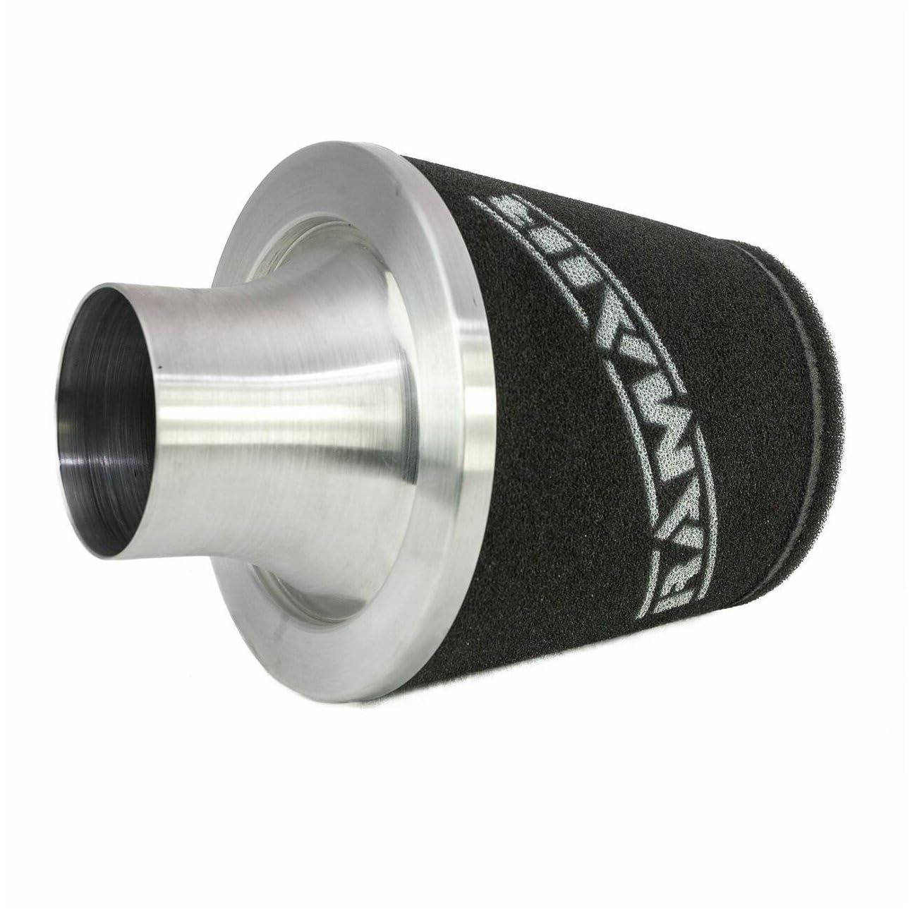 Silver Ramair - Filtro de aire de inducción de aluminio, universal, 80 mm
